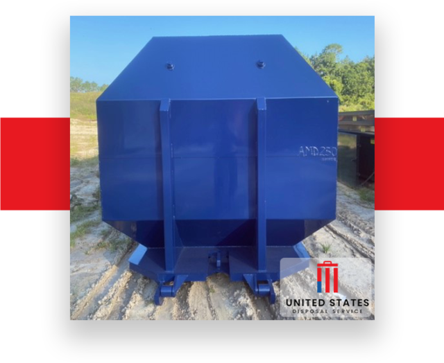 Blue self-contained compactor